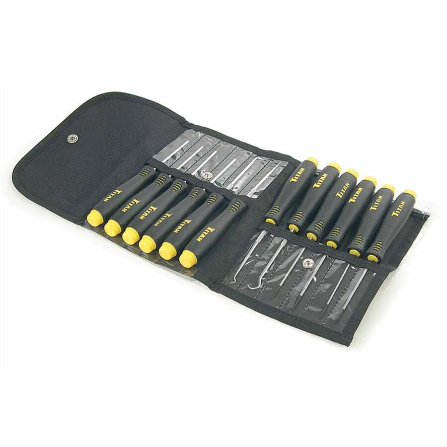 Precision Pick and Screwdriver Set 12-Pc