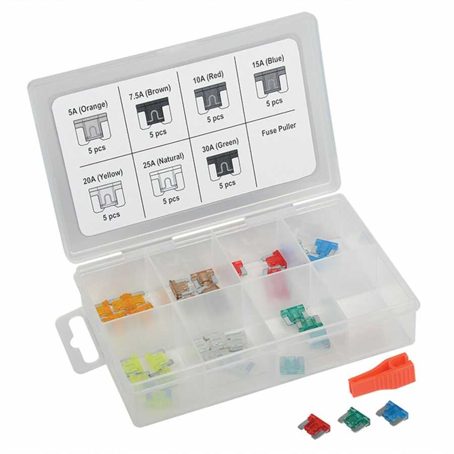 36pc Low Profile Mini Fuse Assortment