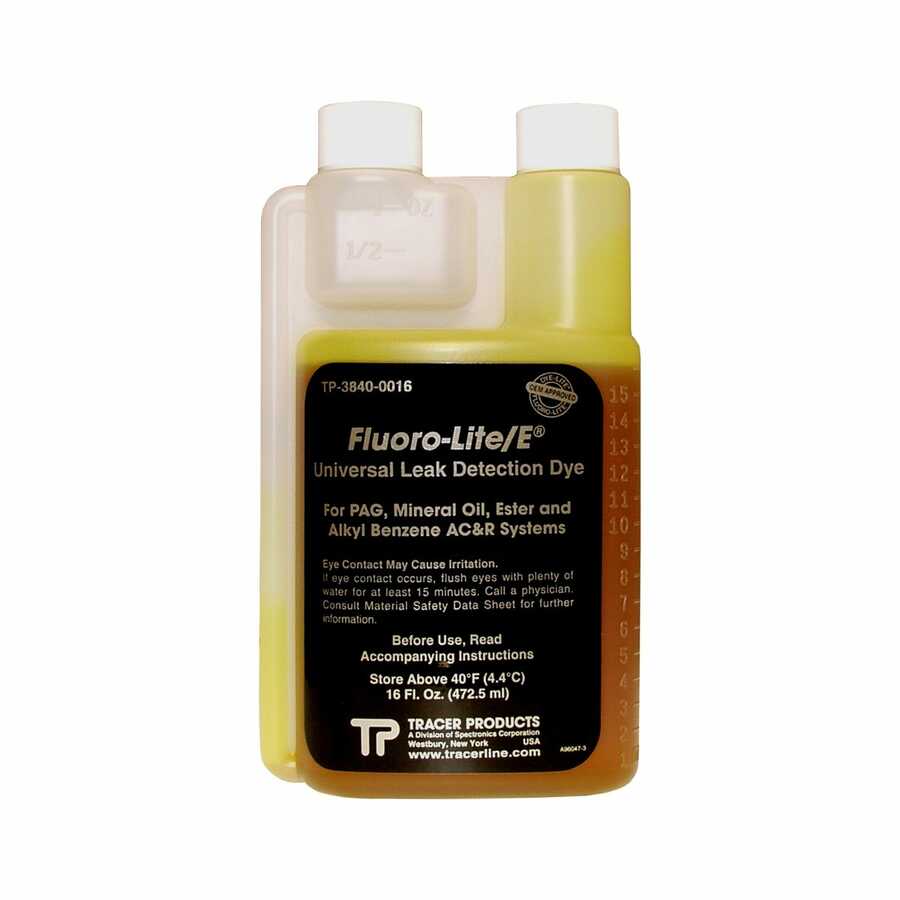 Fluoro-Lite Universal A/C Dye - 16 oz Bottle