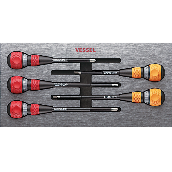 2200 Ball Ratchet Screwdriver 5pcs set in EVA FOAM