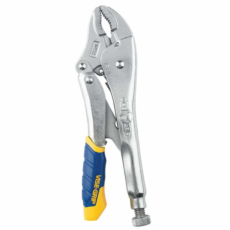 10WR FastRelease Curved Jaw Locking Pliers w Wire Cutter