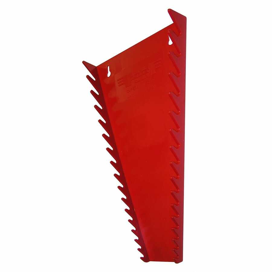 16 Wrench Rack Red Plastic