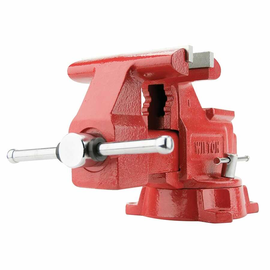 656HD Utility Vise with 6-1/4" Jaw Width, 6" Jaw Opening & 4-3/8