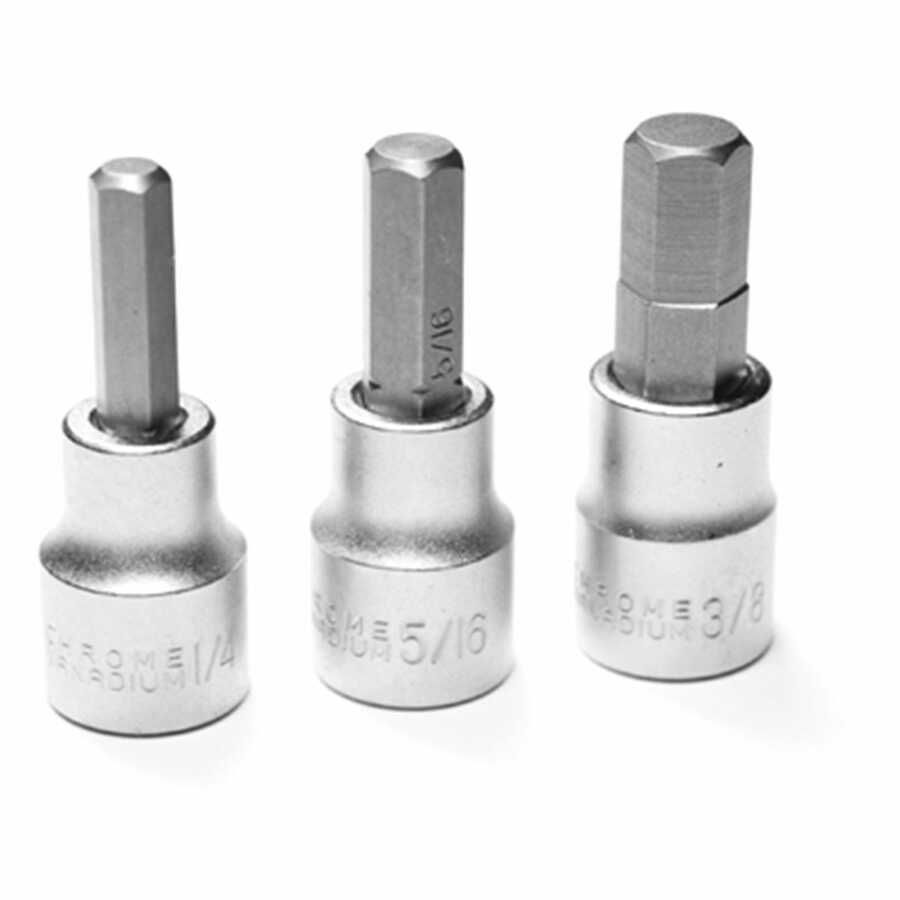 3 Pc Brake Caliper Hex Bit Set