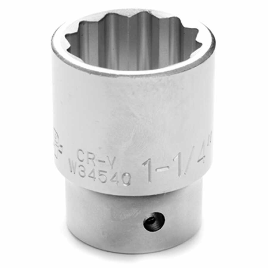 3/4" Dr 12pt Std Socket 1-1/4"