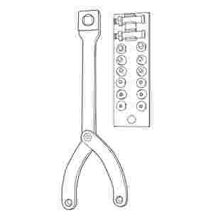 Variable Pin Wrench Set - Toyota