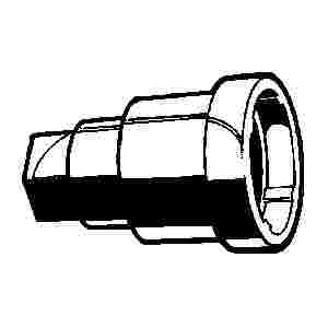 Output Shaft Nut Socket - 4WD