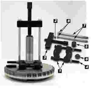 Bearing and Race Puller Tool