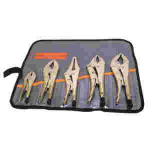 General Purpose Locking Pliers Kit in Roll-Up Pouc...