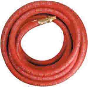 35' X 3/8" Red Rubber Hose