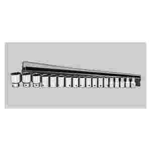 1/2" Drive Metric Chrome Socket Set