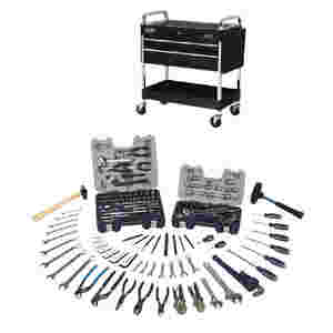 Maintenance Tool Set Tools w Service Cart 132 Pc...