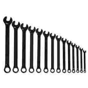 15 pc SAE SUPERCOMBO® Black Industrial Finish Comb...