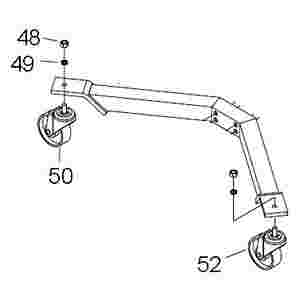 Caster Set for 1794A Transmission Jack