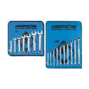 17 Piece 12 Point Full Polish Box Ratcheting Wrenc...