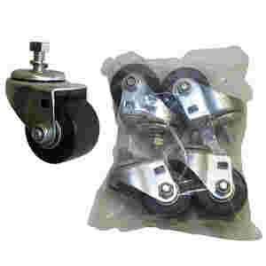 Heavy Duty Individual Dolly Caster Upgrade Kit 4 P...