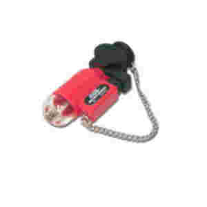 PB207 Pocket Torch with Clear Bottom - Red