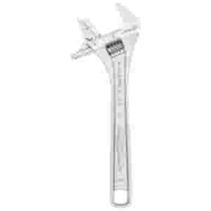10 Inch Reversible Jaw Adjustable Wrench Chrome...