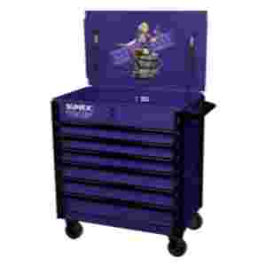 Premium Full Drawer Service Cart-Pin Up Girl Betty...