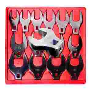 1/2 Inch Drive Jumbo Crowfoot Wrench Set 14 Pc...