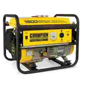 1200/1500 Watt Portable Gas-Powered Generator CARB...