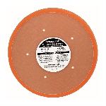 8" (203 mm) Dia. Non-Vacuum Disc Pad, Vinyl-Face...