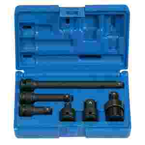 3/8 In Dr Impact Adapter & Extension Set - 6-Pc...
