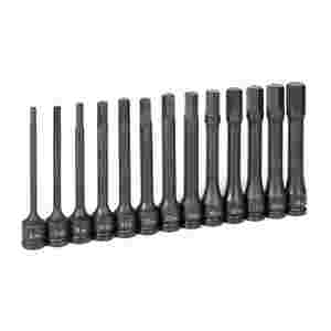 1/2 In Dr Metric Hex Driver Set 6 In Length - 13-P...