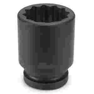 1" Drive x 3/4" Deep - 12 Point Impact Socket...