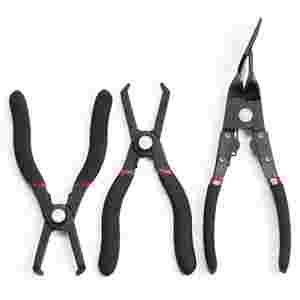 Body Clip Push Pin Pliers Set - 3-Pc