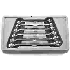 Long Pattern Metric Flare Nut Wrench Set - 6-Pc...