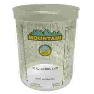 Mountain Disposable Quart Mixing Cup - 100/Case...