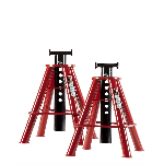 Pair of 10 Ton Medium Height Jack Stands