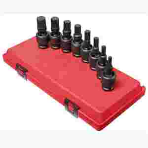 1/2" Drive 8 Piece Universal Hex Driver Set