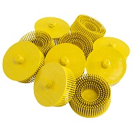 FINGER DISC 80G YELLOW 10PK 2"