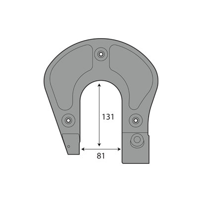 $MEDIUM ARM F/DFSPR70 140 X 131MM