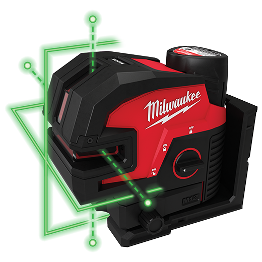 GREEN CROSS LINE & 4 POINTS LASER KIT