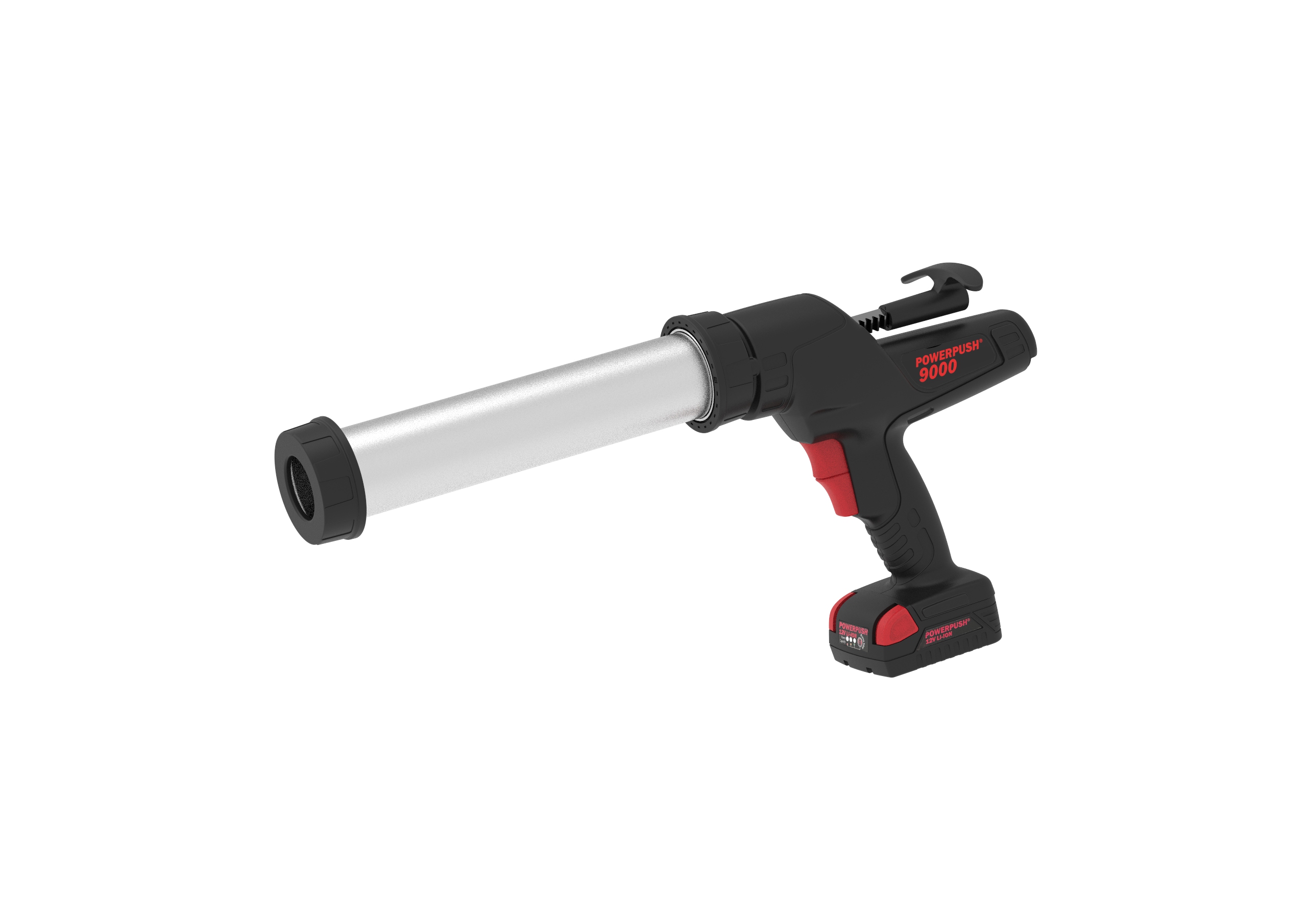 Powerpush by Meritool | 9000-400A-12V | PowerPush 12V Sausage Dispenser 400ML with Battery & Charger