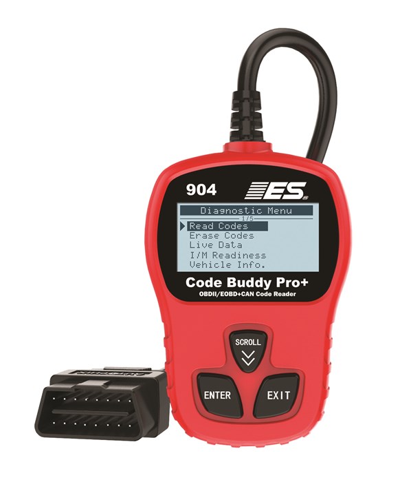 Code Buddy+ - OBDII Code Scanner w/Live Data