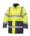 PARKA JACKET CLS 3 HI VIZ YELLOW-2XL