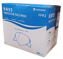 KN95 MASKS 40/BX