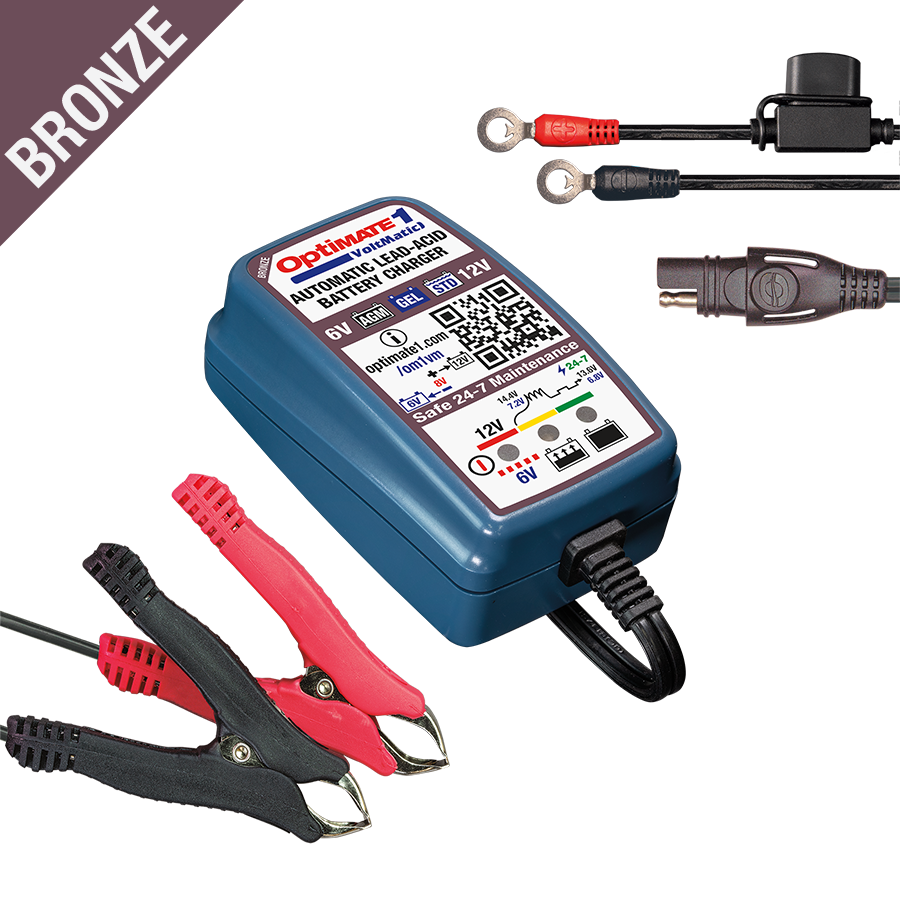 OPTIMATE 1 6/12 VOLT BATTERY CHARGER EA