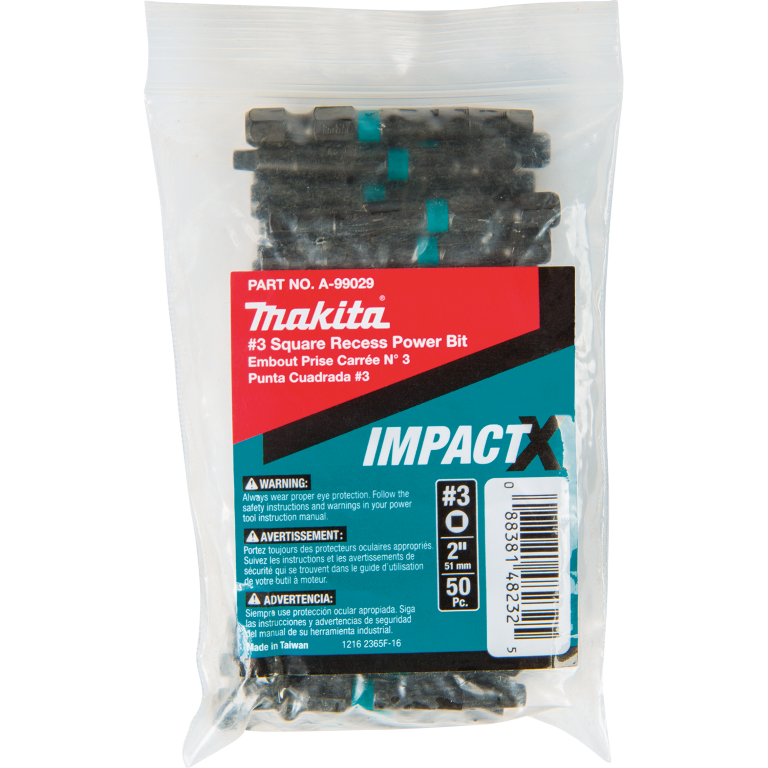 IMPX #3 SQ RECESS 2 POWER BIT 50/PK - $38.91 : Toolsource.com, Your ...