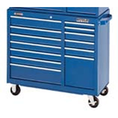 ProMaxx 13-Drawer Ball-Bearing Tool Cart 40 In W - Blue