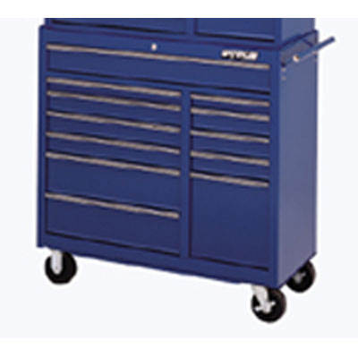 Waterloo WI1512BU Pro Series 12-Drawer Tool Cart - Blue