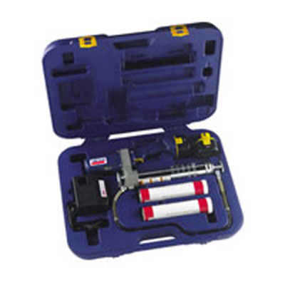 PowerLuber 12V Cordless Rechargeable Grease Gun w/ Case - 220 Vo