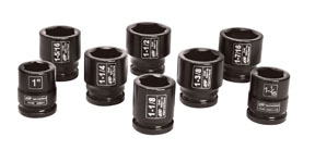 3/4 In Dr SAE Impact Socket Set - 8-Pc