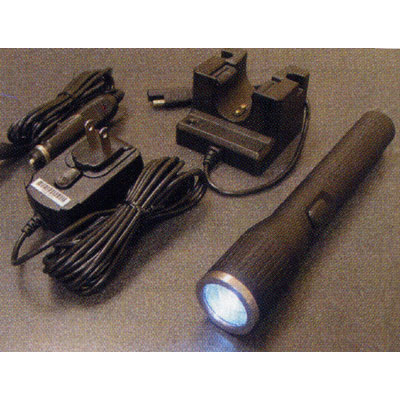 T4 Lithium Ion Powered Rechargeable LED Flashlight