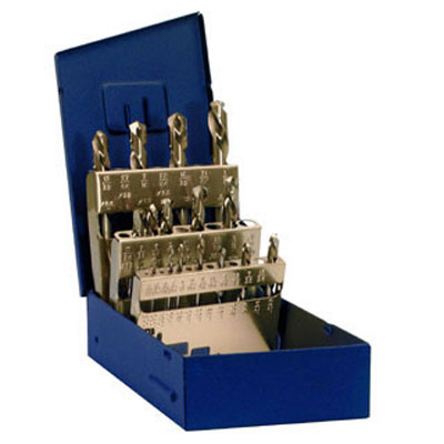 Left-Hand Mechanics Length Cobalt HSS Drill Bit Set 305 Se