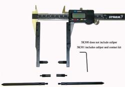 Drum and Rotor Adapter Kit for Digital Caliper